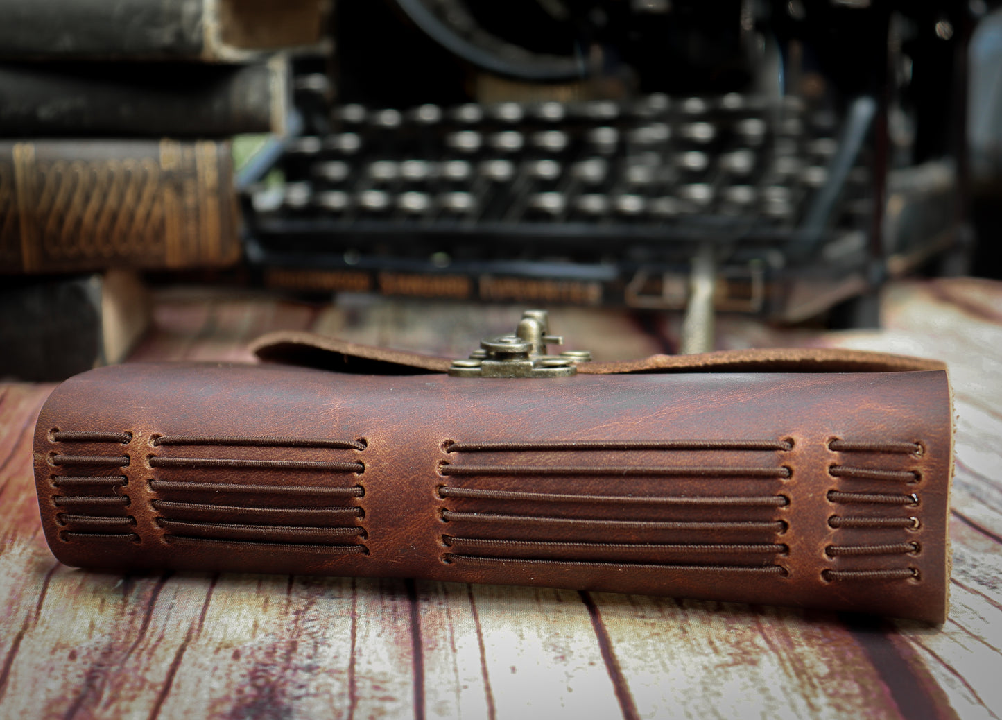 Classic Latch Notebook Refillable Leather Bound Journal