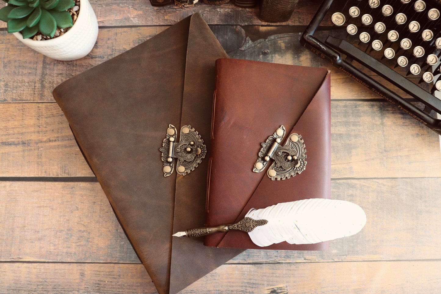 Sewn Vintage Leather Journal, Rustic Personalized Writing Diary, Watercolor Sketchbook, Premium Leather Bound, Mothers Day, Anniversary Gift