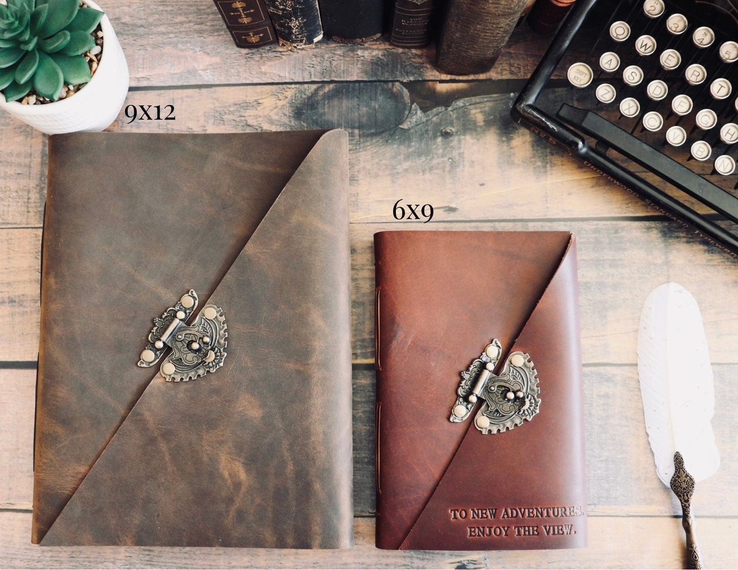 Sewn Vintage Leather Journal, Rustic Personalized Writing Diary, Watercolor Sketchbook, Premium Leather Bound, Mothers Day, Anniversary Gift