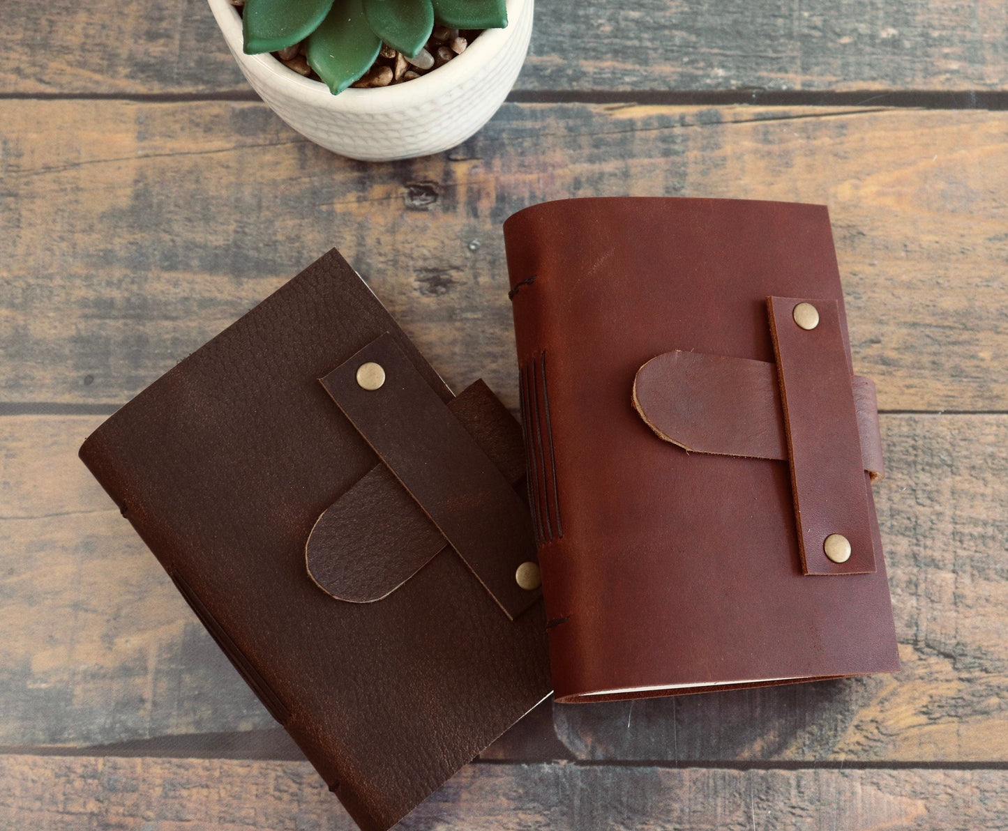 Refillable Leather Bound Journal, Rustic Writing Diary, Classic Notebook, Sketch / Watercolor Book, Customizable, Personalized Gift