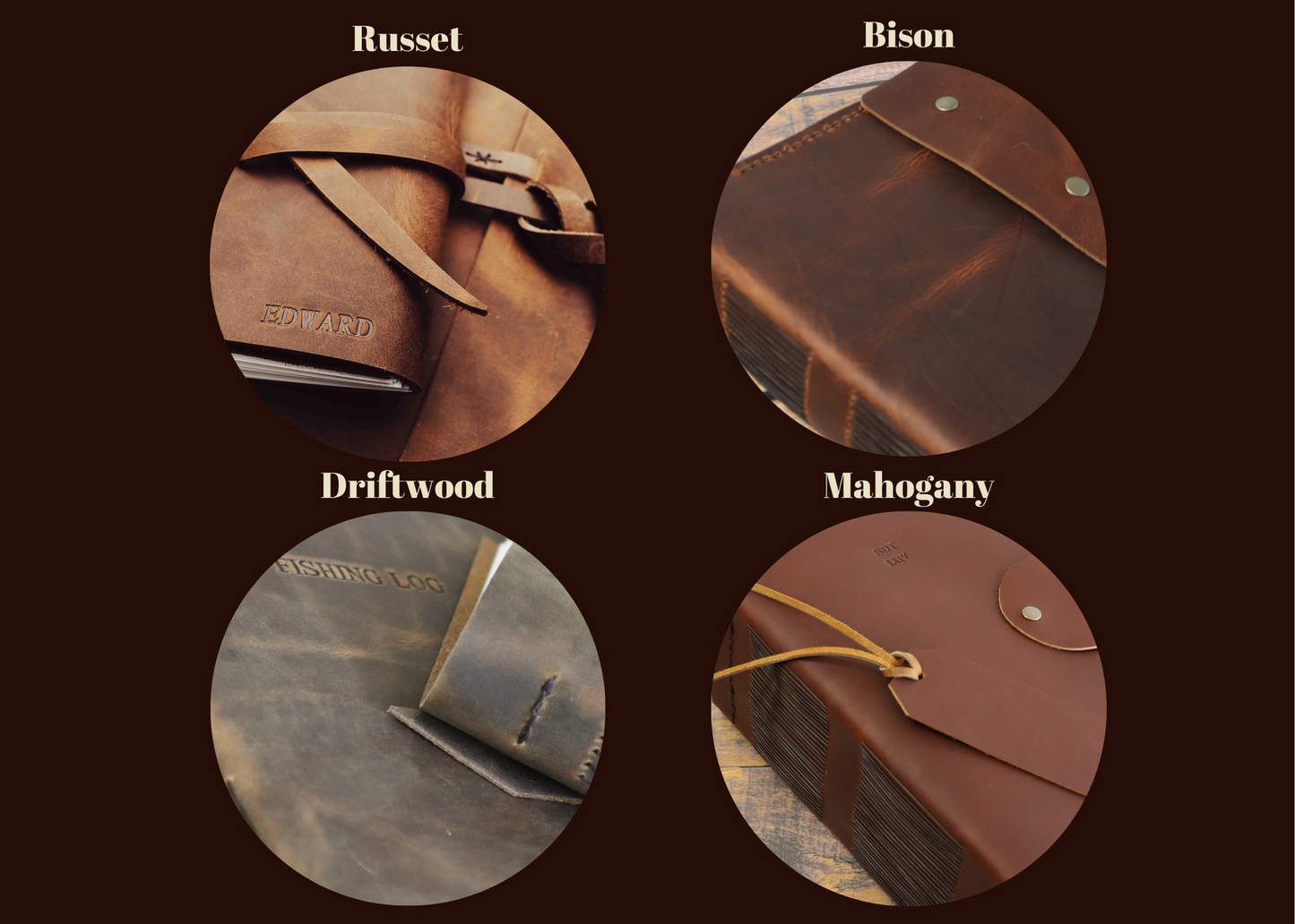The TOME Watercolor Leather Journal