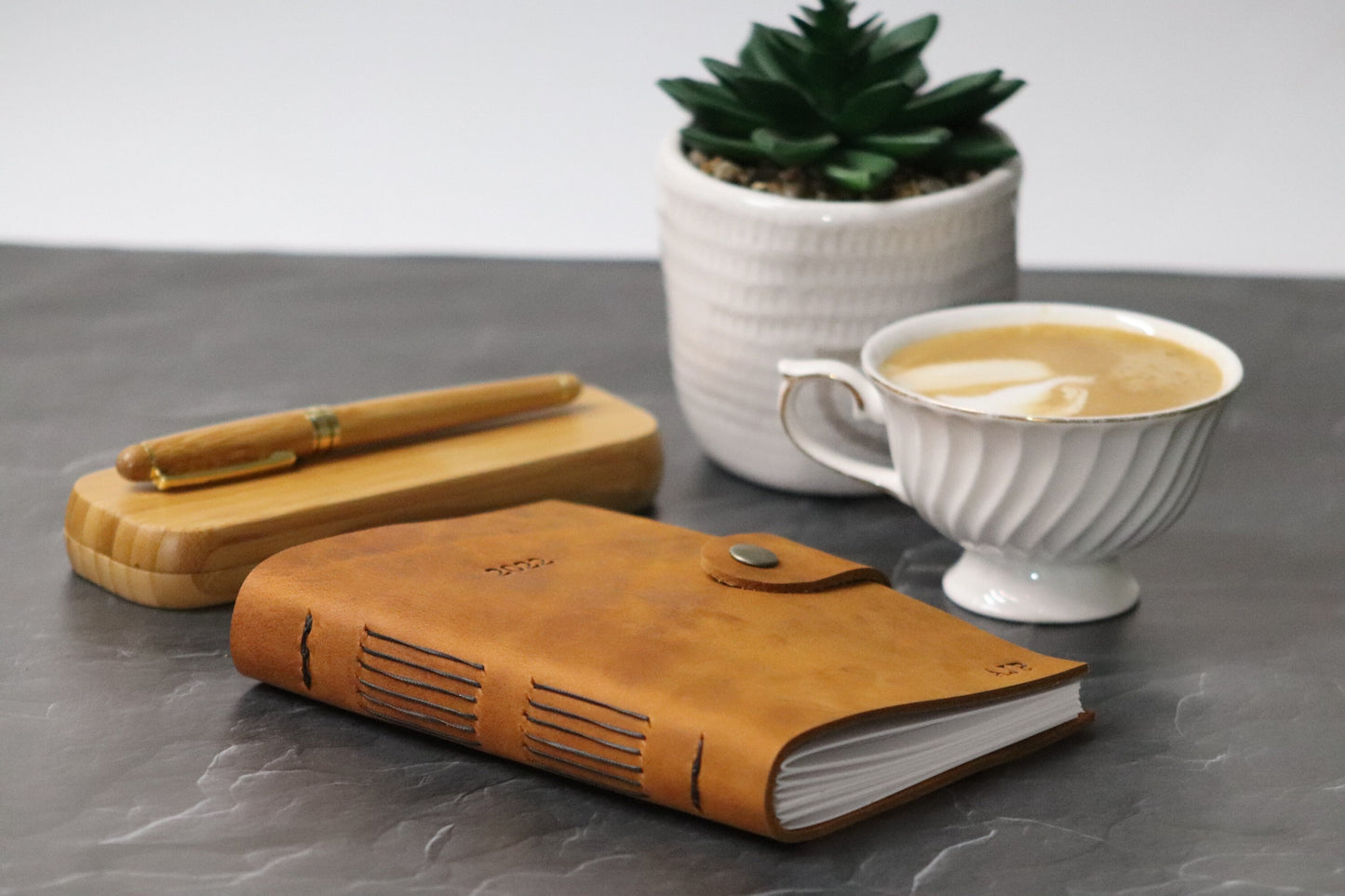 8x10 Personalized Leather Planner, Rustic Refillable OR Sewn 2022 Daily, Weekly, Monthly, Yearly Planning Journal, Premium Graduation Gift