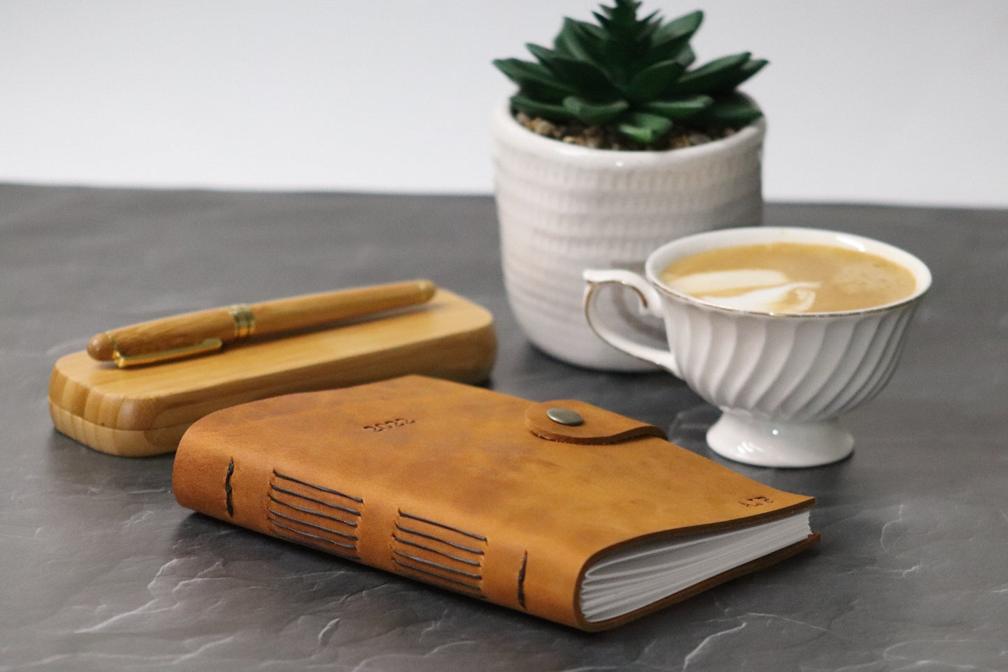 6x9 Personalized Leather Planner, Rustic Refillable OR Sewn 2022 Daily, Weekly, Monthly, Yearly Planning Journal, Premium Graduation Gift