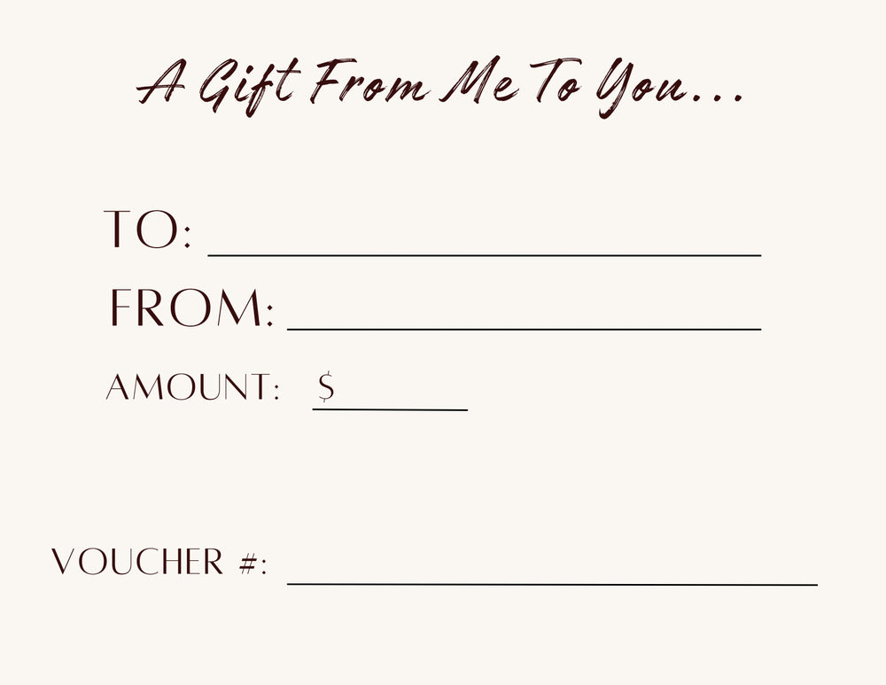 Hank Belle Rustic Gift Card - Digital Card