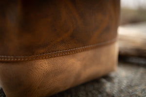 The Whitetail - Leather Tote Bag - Customizable Handbag