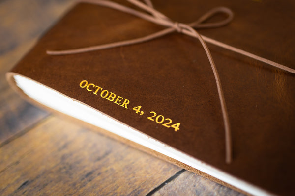 Add GOLD Embossing To Any Journal