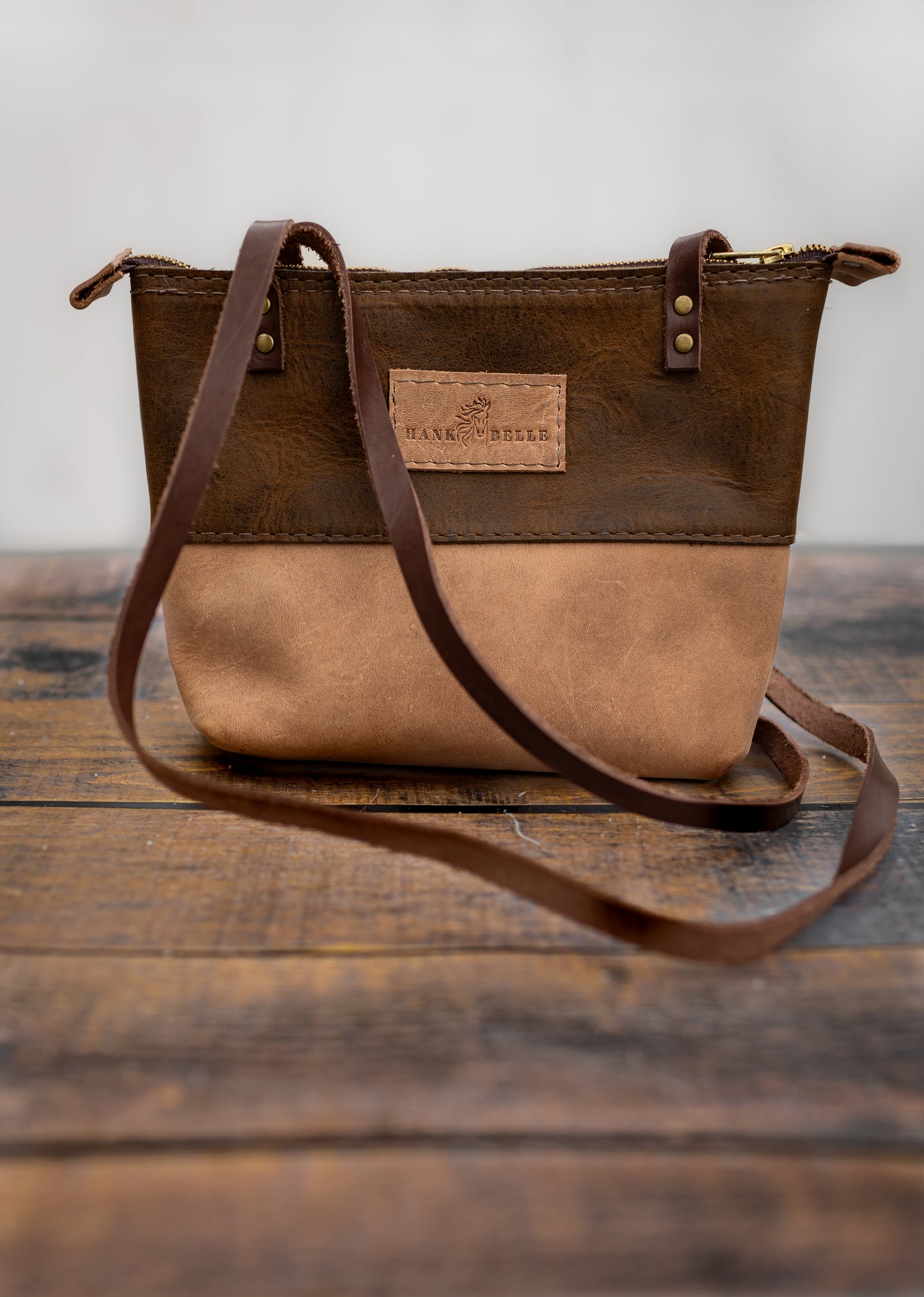 The Whitetail - Leather Tote Bag - Customizable Handbag