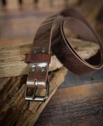 Mens' Water Buffalo Leather Belt