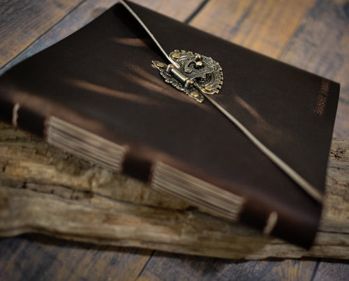 Vintage Leather Journal – Clasp