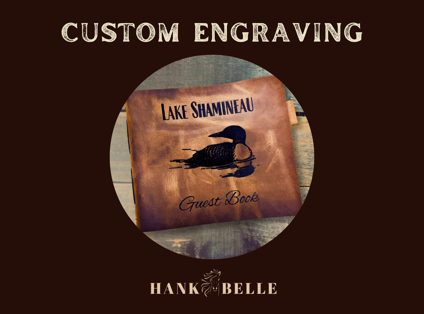 Custom Engraving Upgrade for any Journal