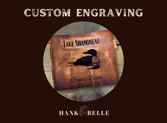 Custom Engraving Upgrade for any Journal