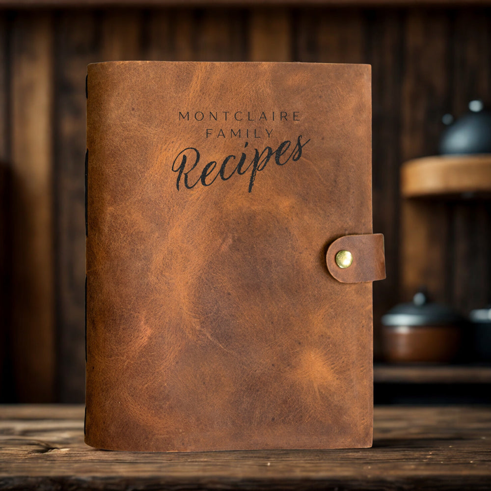 Heirloom Recipe Journal — Snap Edition, Engraved