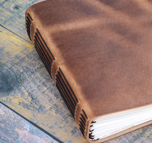 The Swiss Refillable Rustic Leather Journal