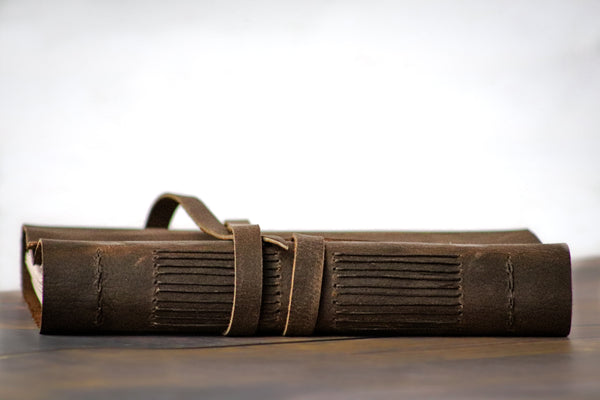 Wrap Leather Journal – Mixed Media