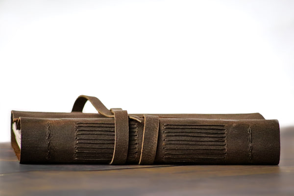 Wrap Leather Journal – Mixed Media