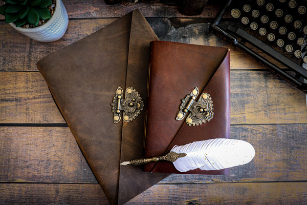 Vintage Leather Journal – Clasp