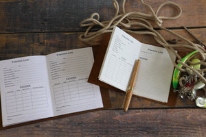 The Heirloom Leather Fishing Journal