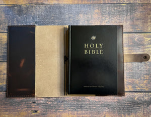 Custom Leather Bible Cover
