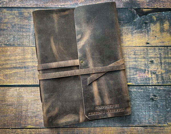 Leather Music Journal - Original Edition