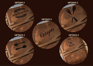 The Heirloom Recipe Journal — Engraved