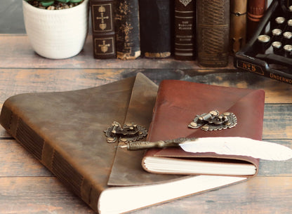 Sewn Vintage Leather Journal, Rustic Personalized Writing Diary, Watercolor Sketchbook, Premium Leather Bound, Mothers Day, Anniversary Gift