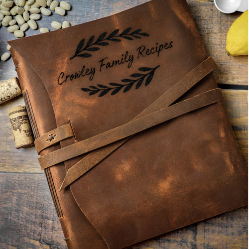The Heirloom Recipe Journal — Engraved Edition
