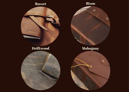 Pocket Journal - Small Leather Sewn Bound Journal