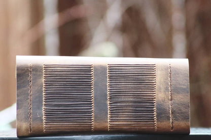 THE MASSIVE - Giant Leather Family Tome, Big Huge Rustic Heirloom Keepsake Book, Large Premium Personalized Memory Journal, Lined, Blank