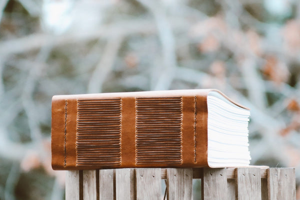 THE MASSIVE - Giant Leather Family Tome, Big Huge Rustic Heirloom Keepsake Book, Large Premium Personalized Memory Journal, Lined, Blank