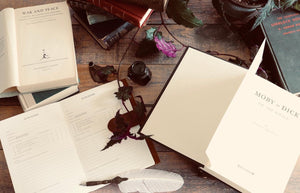 BOOK REVIEW JOURNAL, Personalized Leather Rustic Reading Log Book, Premium Gift for Book Lovers & Bibliophiles, Review Log For Novels