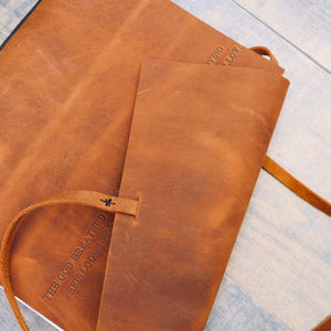 Add This Listing To Your Order For Additional Embossing On Your Journal Cover, Personalization, Engraving, Genuine Full Grain Leather