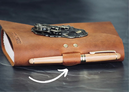 Add A Pen Loop To Your Hank Belle Leather Journal!